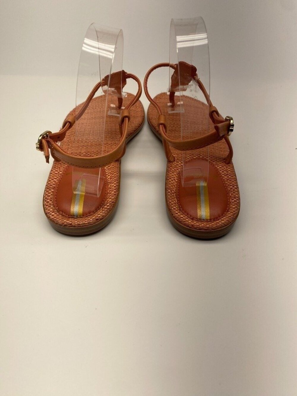 Sam Edelman Womens Gigi Signet T-Strap Flat Sandals Sz 9 - Picture 6 of 8